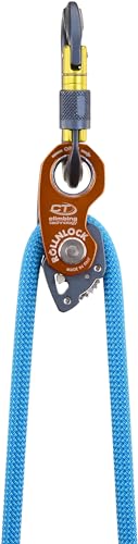 Climbing Technology Unisex – Erwachsene Rollnlock, Anthrazit/Orange sperren, Einheitsgröße
