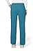 KOI Basics Women's 8 Pocket Holly Cargo Scrub Pants with a Drawstring Waist Teal Large