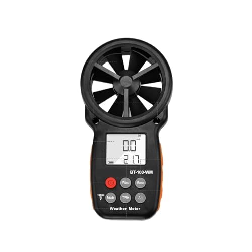 BT-100-WM デジタル風速計、風速/温度、風冷テスター湿度、高度を測定するための登山ドローン HVAC CFM