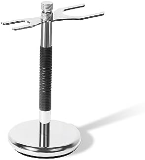 FOREST HILL Ashford Stand Premium Stainless Steel Shaving Brush & Razor ...