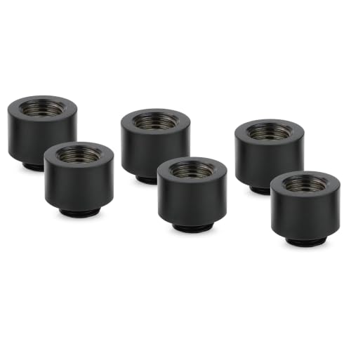 Thermal Grizzly DeltaMate 6x Raccord Fitting MF14 Noir G1/4"