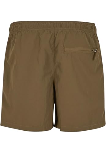 Brandit Swim Shorts Uomo Bermuda Verde Oliva Xxl 100% Nylon - 8