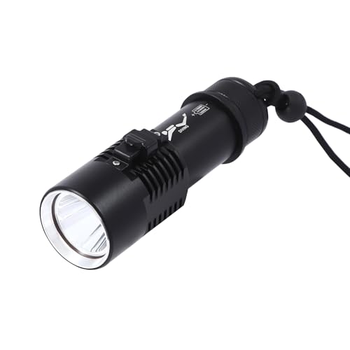 Dive Light, 22.2W LED Compact Bright Diving Torch, Submersible Flashlight,For Diving Operations, Underwater Fishing Operations, Night Diving
