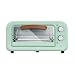 Forno Elettrico da Tavolo Dimensioni Compatte Facile da Controllare con Teglia Vassoio per Briciole Forno per Dolci Multifunzionale per uso Domestico, Verde Menta