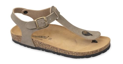 Sandales tongs homme nubuck semelle anatomique chaussures été GoldStar GS1831 confort