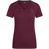 Sportliches T-Shirt aus Funktionsmaterial mit Netzeinsätzen an den Schultern