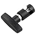 2pcs Lift Support Clamp Car Hood Strut Shock Prop Rod Stopper Retainer Tool Hood Stay Holder for Trunks Tailgate Hatch and Liftgate Black