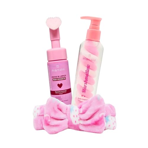 Kit Spa Rosto e Corpo Rosa Mosqueta Presente Mulher Namorada