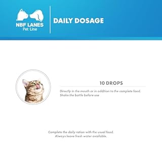 NBF Lanes | Reuteral Pet Gatto, Gocce orali, Probiotico a base di fermenti lattici vivi per la stabilizzazione della Flora intestinale nei Gatti