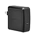 AmazonBasics 65W One-Port USB-C 3.0 Wall Charger for Laptops, Tablets and Phones - Black