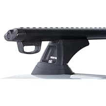 Rhino-Rack Vortex Bar Underside Tie Down Points، زوج، مصنوع من النايلون المقوى بالزجاج، أسود S606