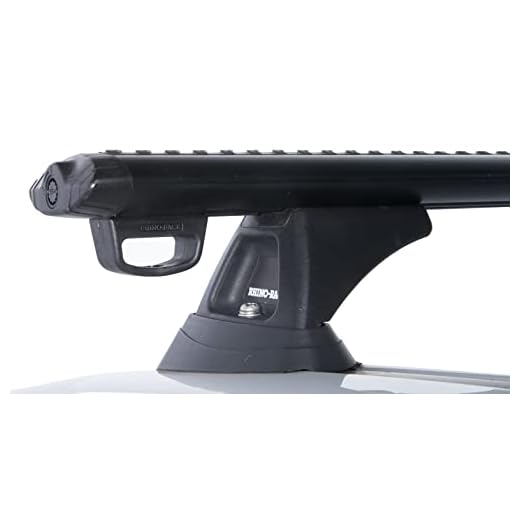 Rhino-Rack Vortex Bar Underside Tie Down Points, Pair, Made from Glass Reinforced Nylon, Black (S606)