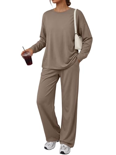 Trendy Queen Womens 2 Piece Lounge Sets Airport Travel Fashion
