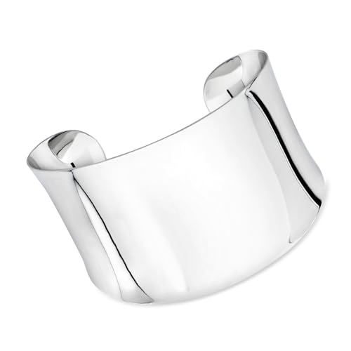 Ross-Simons Sterling Silver Wide Polished Cuff Bracelet