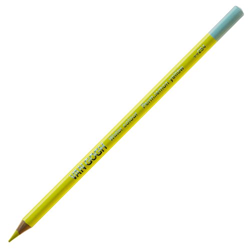 ヴァンゴッホ 水彩色鉛筆 T9774-254-0-6P パーマネントレモンイエロー 6本