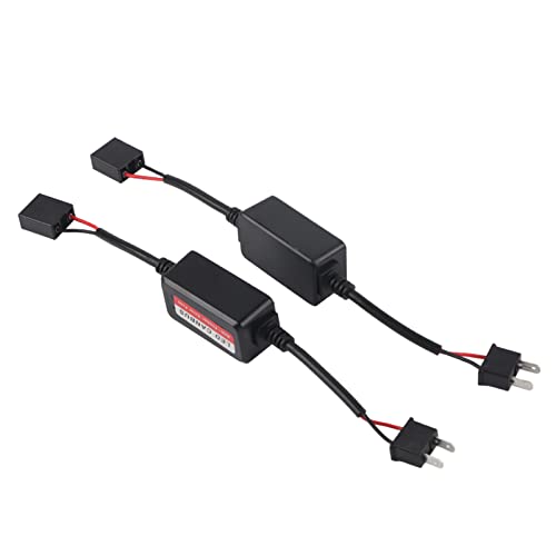 Zerodis LED Canbus error decoder, 2 pack anti flicker for H7 headlight