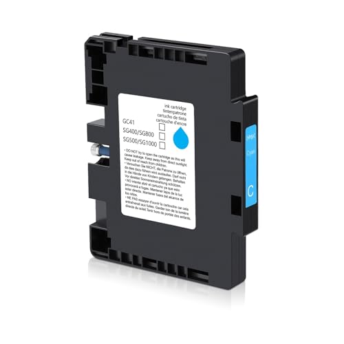 Cartouche sublimation Winnerjet SG400 SG800 cyan pour imprimante jet d'encre