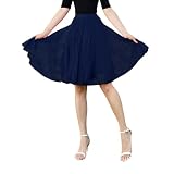 Generisch Damen Rock Damen Kostüm Fasching - Eleganter Plissierter Knierock Für Damen Hochwertiger...