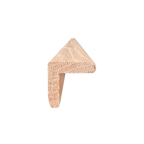 Image of 1x1 Outside Corner Trim Moulding, Real Hardwood, The Millwork Outlet (Red Oak, 94 inch)