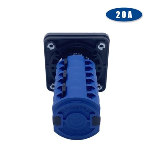 Interruptor de leva giratorio YMW26-20/6 de 6 polos con aislamiento de 690V 5