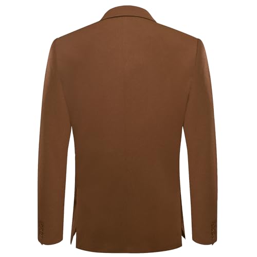 Hi-Tie Mens Blazer Jacket One Button Suit Silk Satin Light Weight Suit Paisley Solid Casual Sport Coats Tuxedo Jacket2