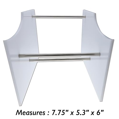 The Beadsmith Tool and Spool Rack – Basic Elements – Assembled Stand is 7.75” x 5.3” x 6” – Organize Your Favorite Supplies for Quick and Easy Access – Great for Pliers, Thread, Cord and Wire by The Beadsmith - Image 6