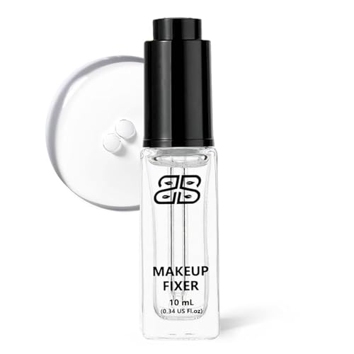 Makeup Fixer Mixing Liquid Cosmetics Eyeshadow Sealant Prolong Makeup Pigment Durability 10ml/0.34 US FL OZ (Black Bottle Cap)