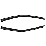 FEIPARTS Window Visors Fits 92235 For 1992-1995 For Honda Civic Rain Guard
