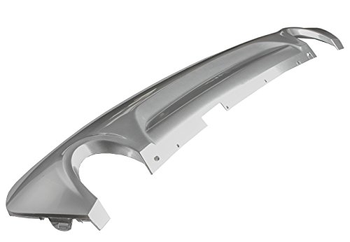 AUTOPA CJ5Z-17K835-BA Silver Rear Lower Bumper Cover w/Dual Exhaust Openings for Ford Escape 2013-2015