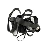 100pcs Black Rubber Band, 30 * 5mm Elastic Rubber Bands, Stretch Rubber Ring, Elastics Bands Home Kitchen Package Accessories