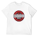 RAOAR Bali Bintang Beer Pilsener Beer T-Shirt Mens White Tees Unisex Shirt M