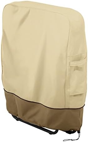 Classic Accessories Veranda Water-Resistant 27 Inch Zero Gravity Folding Chairs Cover, Patio Furniture Covers