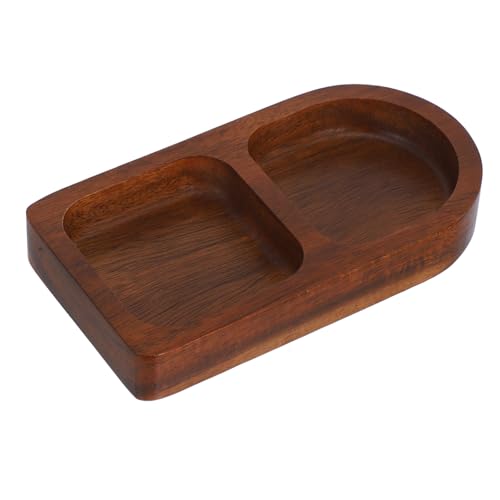 Hemobllo Plato Para Salsa De Madera De Acacia Lámina Plato Casero 1x100a De Madera