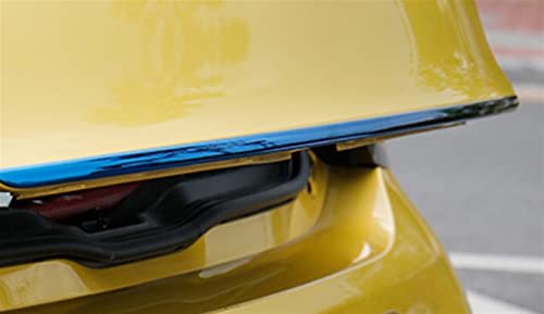 Tira de maletero para Smart Forfour 453: pegatina protectora de acero inoxidable 6