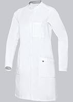 BP 1752-130-0021-44n Arztkittel für Frauen, Langarm, Arm-Lift-System, 205,00 g/m² Reine Baumwolle, weiß, 44n