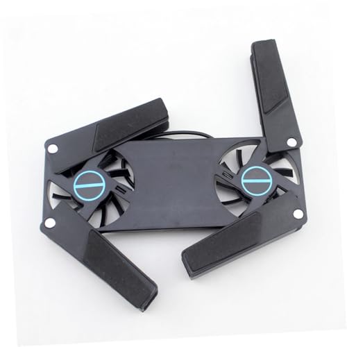 Veemoon 2 Pcs USB Cooler para Laptop con Ventiladores Dual miniatura 4