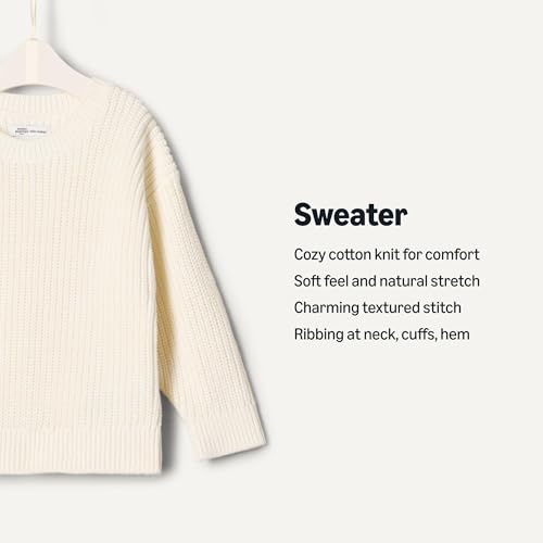 amazon essentials x sofia grainge unisex toddlers and babies39 pullover sweater