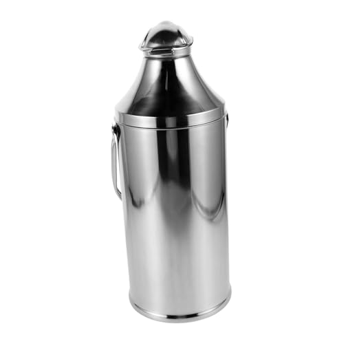 Garneck Botella De Inoxidable De Gran Capacidad Con Asa Para Hogar Oficina y Restaurantes Práctico y Aislante Para Mantener Temperatura