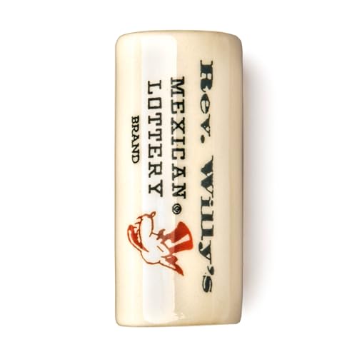 Dunlop RWS12 Billy Gibbons Mojo Guitar Slide, Porcelain, Large