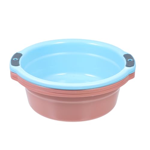 COLLBATH 4pcs Hanging Wash Basin Bathroom Washbasin Foot Basin Handwashing Home for Kitchen Sink Bowl Wash Scenario Random Color