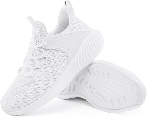 KPP Walking Shoes for Men Breathable Tennis Running Gym Sneakers Slip On Memory Foam Shoes