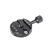 SunwayFoto DDY-60p0 Discal Clamp for Arca p0 Ball Head, 60mm Diameter, Screw Hole UNC3/8", 44lbs Capacity