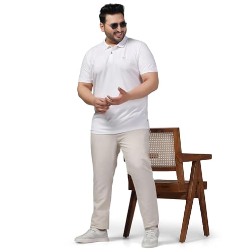 Image of blackberrys Men's Slim Fit Solid Polo T-Shirts