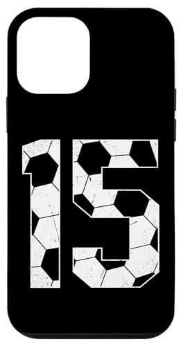 15th Birthday Boy Soccer Player Football 15 Years Old Carcasa para iPhone 12 mini