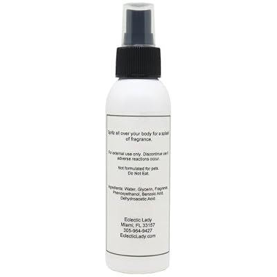 Eclectic Lady Moonlight Path Body Spray, Double Strength, 8 ounces, Body Mist for Women with Clean, Light & Gentle Fragrance, Cologne with Soft, Subtle Aroma For Daily Use