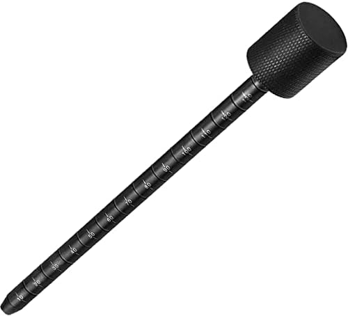 kweiny Transmission Dipstick for Chrysler Dodge Fiat Jeep Some Models-Steel(Black)