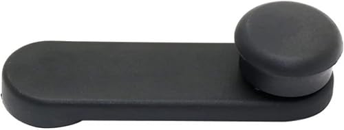 Miniatura 2 de Para Chevy Aveo - Manivela de ventana 2004-2011 para el lado del conductor o del pasajero | Una sola pieza | Delantera o trasera | Negro | 96463667