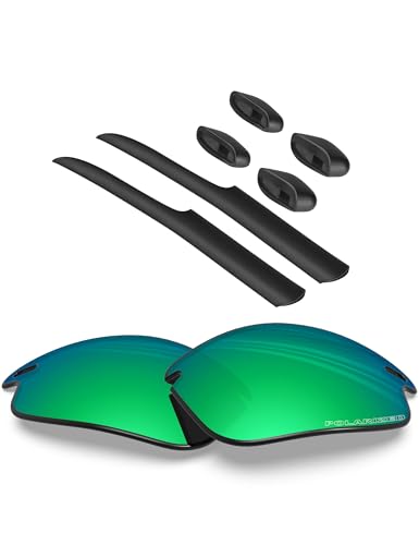 Image of BLAZERBUCK Polarized Replacement Lenses & Sock Kit for Oakley Fast Jacket OO9097 /Fast Jacket Asian Fit OO9162 Sunglass