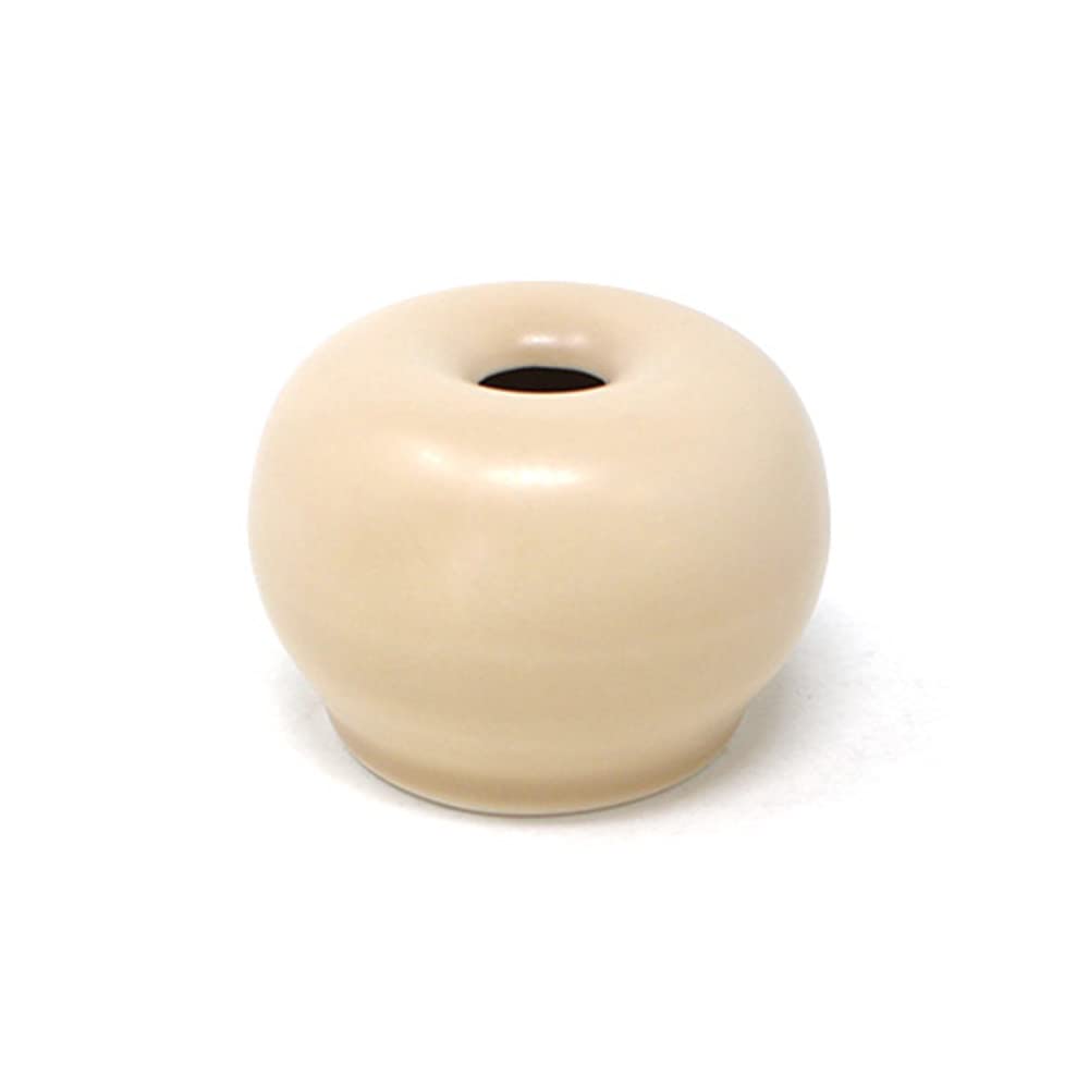 ORIGAMI Chasen Stand Matte Beige Porcelain Mino Ware Matcha Whisk Holder