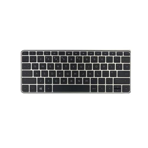 Clavier de rechange pour PC portable HP x2 210 G1 noir format QWERTY UK